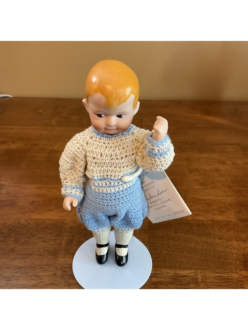 Patricia Loveless Miniature Porcelain Doll 'Buster'
